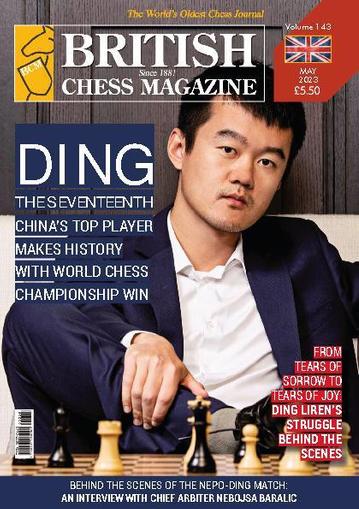 British Chess May 1st, 2023 Digital Back Issue Cover