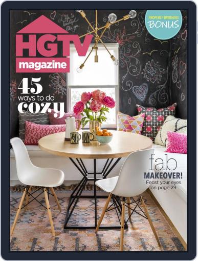Hgtv November 1st, 2018 Digital Back Issue Cover