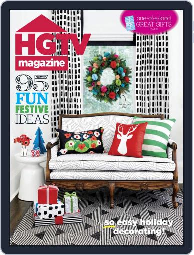 Hgtv December 1st, 2018 Digital Back Issue Cover