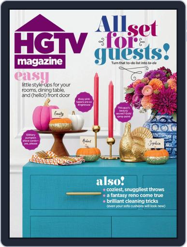 Hgtv November 1st, 2019 Digital Back Issue Cover