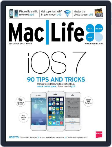 MacLife December 1st, 2013 Digital Back Issue Cover