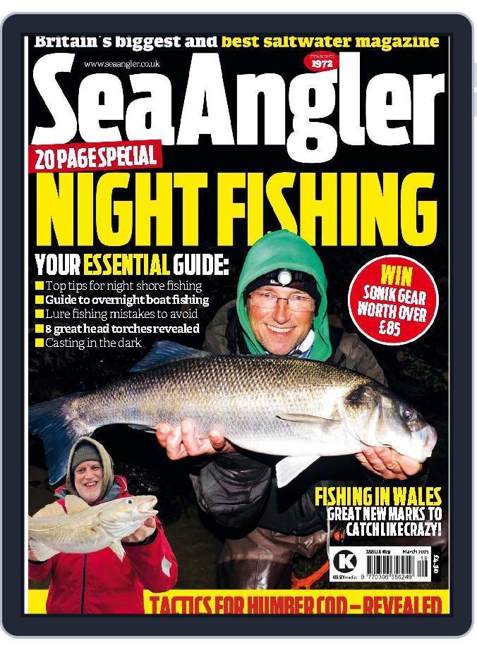 Sea Angler March 1st, 2023 Digital Back Issue Cover