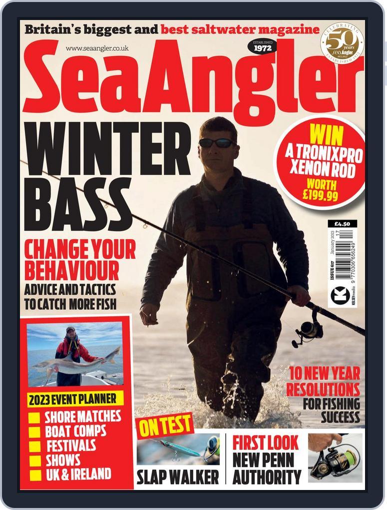 Sea Angler January 1st, 2023 Digital Back Issue Cover