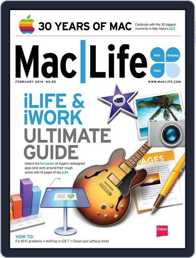 MacLife February 1st, 2014 Digital Back Issue Cover