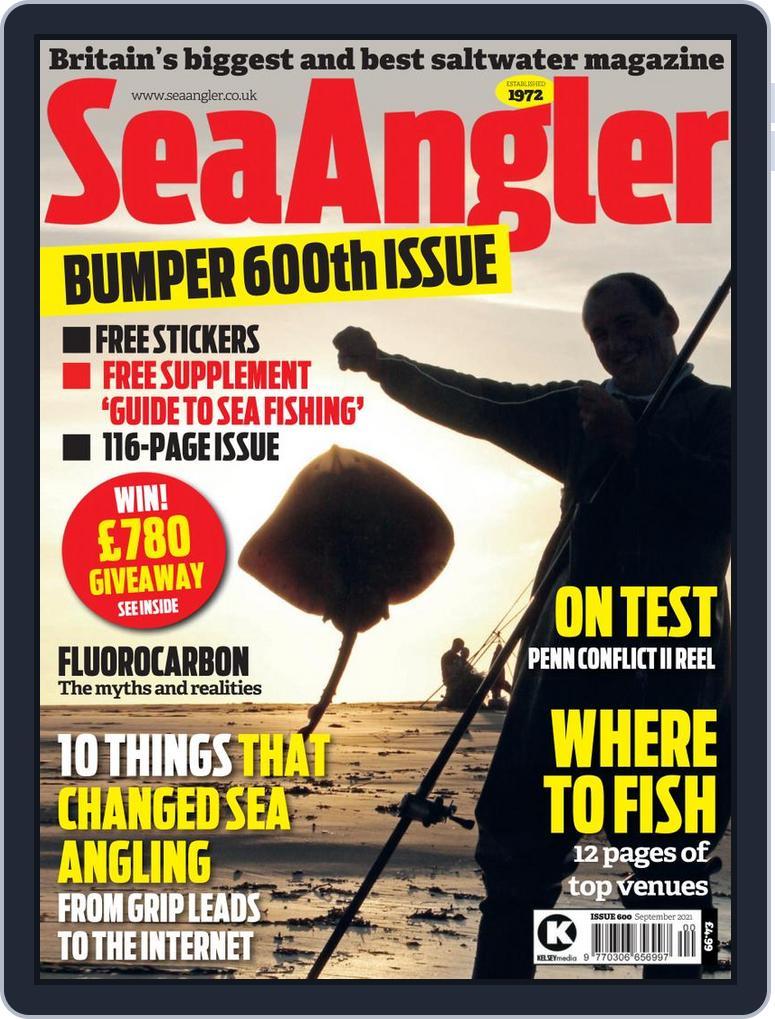 Sea Angler September 1st, 2021 Digital Back Issue Cover