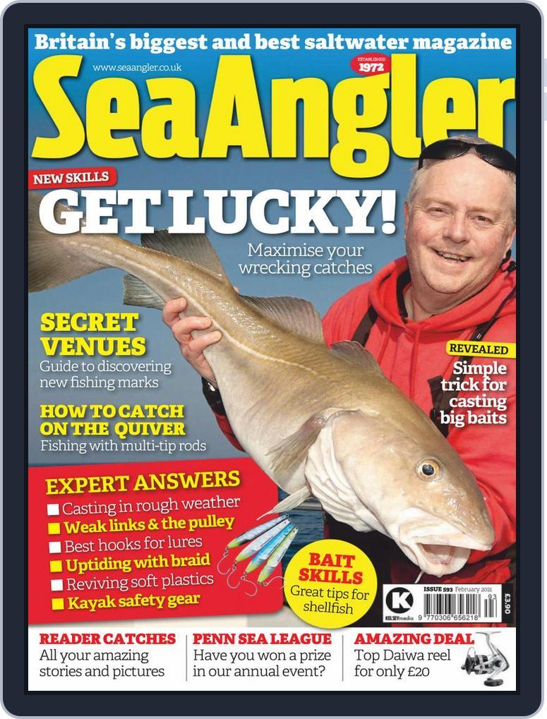 Sea Angler February 1st, 2021 Digital Back Issue Cover