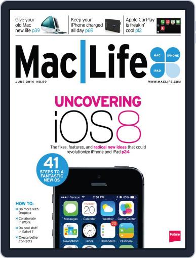 MacLife June 1st, 2014 Digital Back Issue Cover