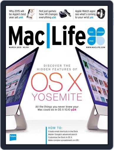 MacLife March 1st, 2015 Digital Back Issue Cover