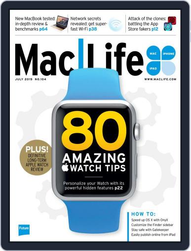 MacLife July 1st, 2015 Digital Back Issue Cover