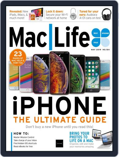 MacLife May 1st, 2019 Digital Back Issue Cover