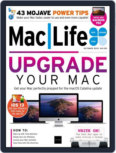 MacLife October 1st, 2019 Digital Back Issue Cover
