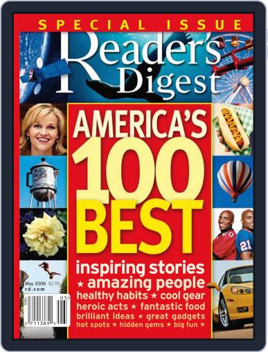 Reader's Digest April 13th, 2006 Digital Back Issue Cover
