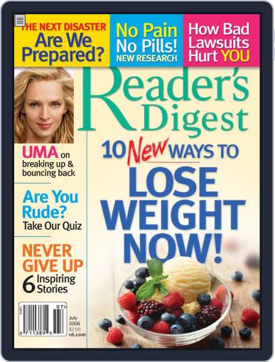 Reader's Digest June 8th, 2006 Digital Back Issue Cover