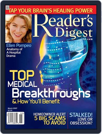 Reader's Digest February 13th, 2007 Digital Back Issue Cover