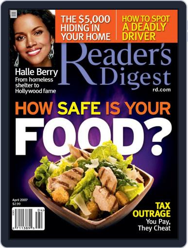 Reader's Digest March 16th, 2007 Digital Back Issue Cover