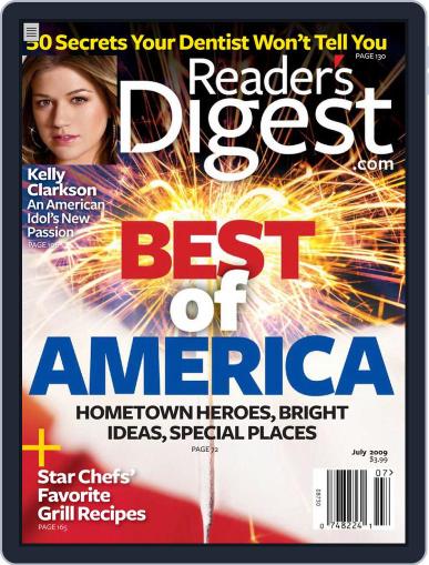 Reader's Digest June 26th, 2009 Digital Back Issue Cover