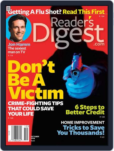 Reader's Digest September 28th, 2009 Digital Back Issue Cover