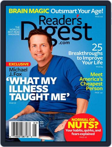 Reader's Digest April 13th, 2010 Digital Back Issue Cover