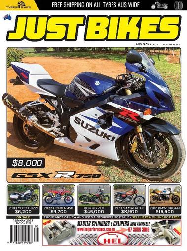 Just Bikes May 8th, 2023 Digital Back Issue Cover