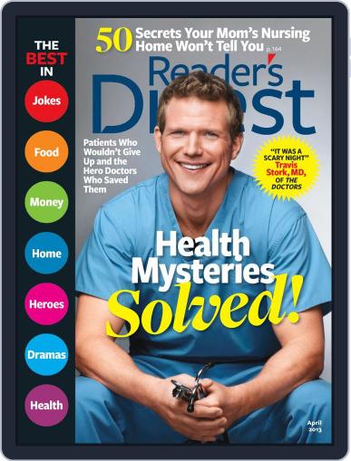 Reader's Digest April 1st, 2013 Digital Back Issue Cover