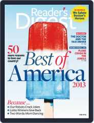 Reader's Digest (Digital) Subscription                    July 1st, 2013 Issue