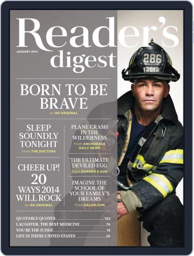 Reader's Digest January 1st, 2014 Digital Back Issue Cover