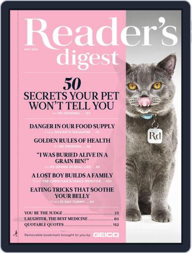 Reader's Digest May 1st, 2014 Digital Back Issue Cover