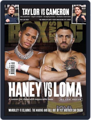 Boxing News May 18th, 2023 Digital Back Issue Cover