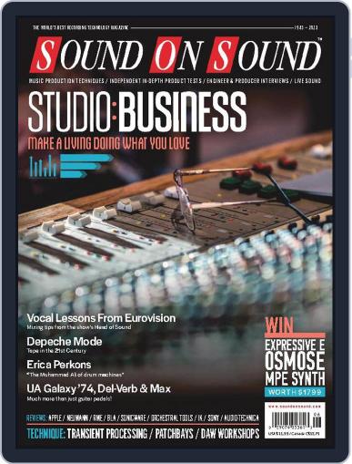 Sound On Sound USA June 1st, 2023 Digital Back Issue Cover