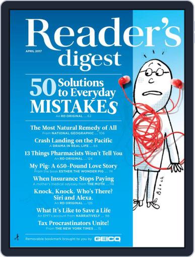 Reader's Digest (Digital) April 1st, 2017 Issue Cover