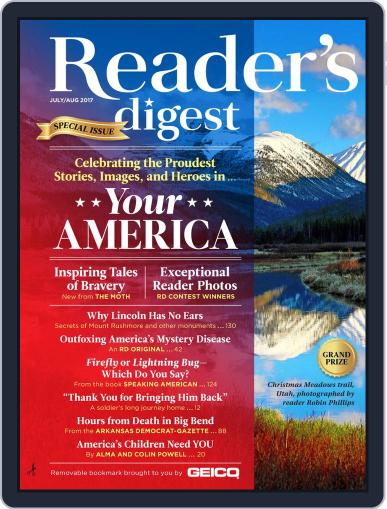 Reader's Digest (Digital) July 1st, 2017 Issue Cover