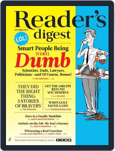 Reader's Digest (Digital) October 1st, 2017 Issue Cover