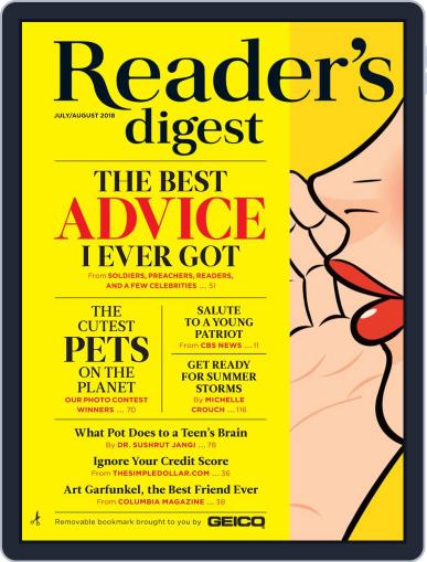 Reader's Digest (Digital) July 1st, 2018 Issue Cover