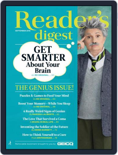 Reader's Digest (Digital) September 1st, 2018 Issue Cover
