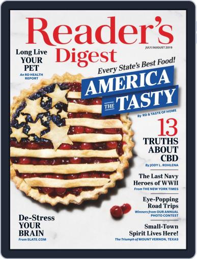 Reader's Digest July 1st, 2019 Digital Back Issue Cover