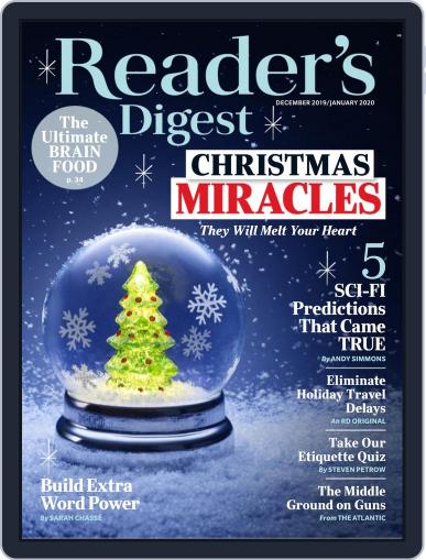 Reader's Digest December 1st, 2019 Digital Back Issue Cover