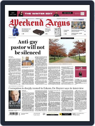 Weekend Argus Saturday May 20th, 2023 Digital Back Issue Cover