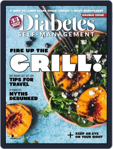 Diabetes Self-Management May 8th, 2023 Digital Back Issue Cover
