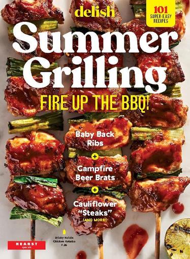 Delish Summer Grilling May 16th, 2023 Digital Back Issue Cover