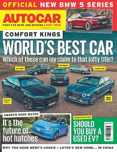 Autocar May 24th, 2023 Digital Back Issue Cover