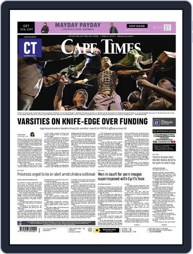 Cape Times May 24th, 2023 Digital Back Issue Cover