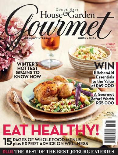 Condè Nast House & Garden Gourmet April 1st, 2017 Digital Back Issue Cover
