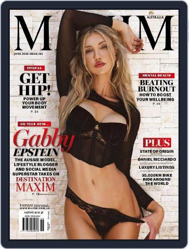 Maxim Australia June 1st, 2023 Digital Back Issue Cover