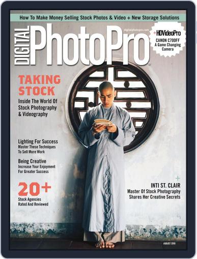 Digital Photo Pro July 1st, 2018 Digital Back Issue Cover