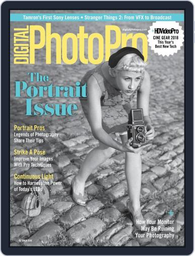Digital Photo Pro September 1st, 2018 Digital Back Issue Cover