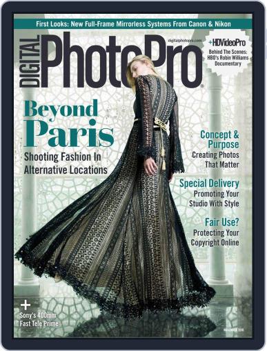 Digital Photo Pro November 1st, 2018 Digital Back Issue Cover