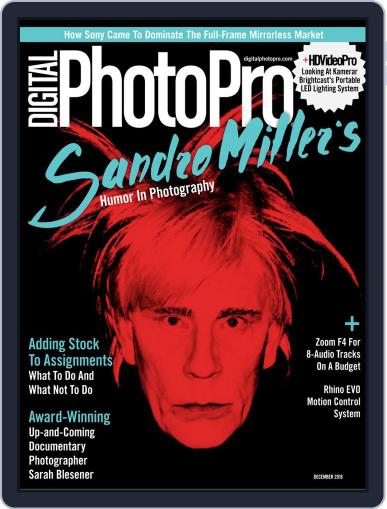 Digital Photo Pro December 1st, 2018 Digital Back Issue Cover