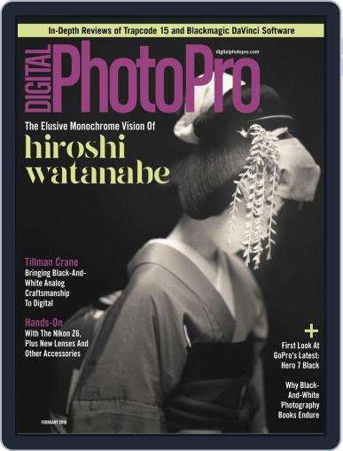 Digital Photo Pro January 1st, 2019 Digital Back Issue Cover