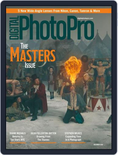 Digital Photo Pro November 1st, 2019 Digital Back Issue Cover