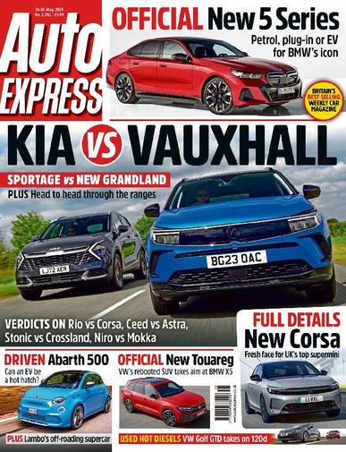 Auto Express May 24th, 2023 Digital Back Issue Cover
